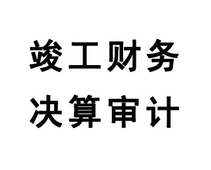 竣工財(cái)務(wù)決算審計(jì)